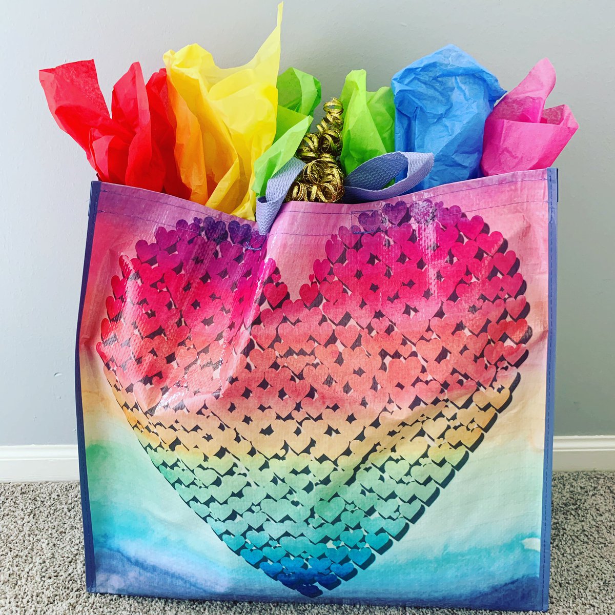 When you were someone’s elementary art teacher for 6 years &amp; they invite you to their HS grad party you bring a 🌈 gift! #SSPPride #HeartNeidsArt #K12ArtChat #ArtEducation #ArtTeacher #ArtLessons #ArtClass #ElementaryArt #ElementaryArtTeacher #PrimaryArt #ArtsEd #TAB #TABArt
