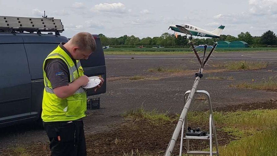 svweathertech's tweet photo. Our engineers helping to facilitate safe flight operations - thanks for having us @WellesbourneAirfield!
#aviation #weatherstation #weathermonitoring #windspeed #safety #VantagePro #VP2 #WellesbourneAirfield #SkyviewSystems #airfield https://t.co/oHSIRxNdy5