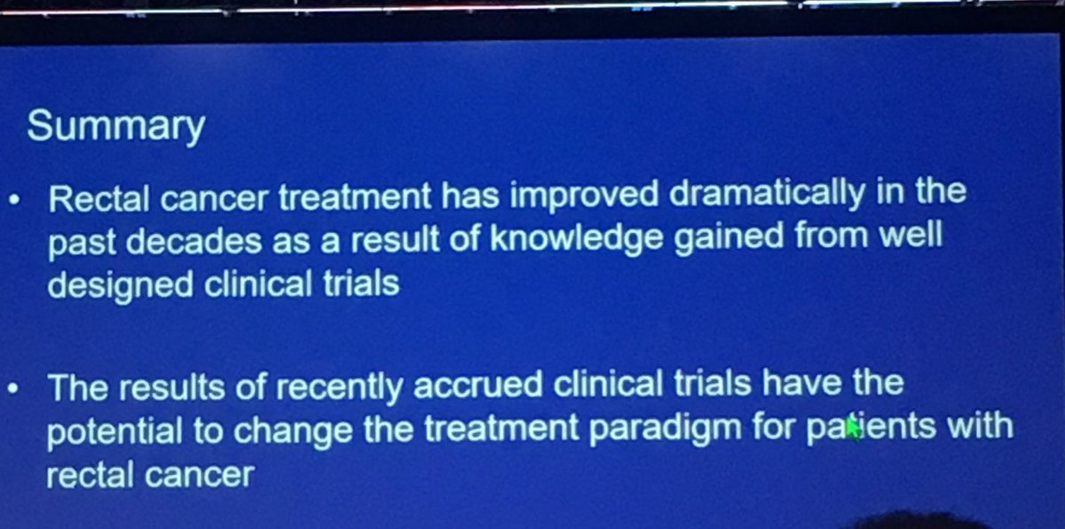 Debby Keller, MD (@debby_keller) on Twitter photo Updates on current #rectalcancer trials from <a href="/DrGarciaAguilar/">Julio Garcia Aguilar</a> in the Rectal Cancer Symposium @fascrs_updates #ASCRS19 Updates on current #rectalcancer trials from <a href="/DrGarciaAguilar/">Julio Garcia Aguilar</a> in the Rectal Cancer Symposium @fascrs_updates #ASCRS19