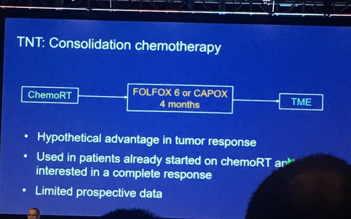 debby_keller's tweet photo. Updates on current #rectalcancer trials from @DrGarciaAguilar in the Rectal Cancer Symposium @fascrs_updates #ASCRS19 https://t.co/t8dX4aDdvO