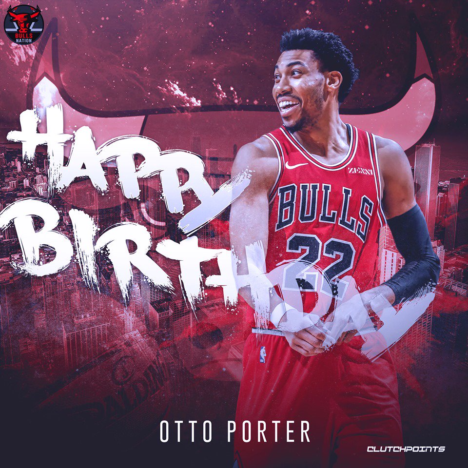 Join Bulls Nation in wishing Otto Porter Jr. a happy 26th birthday!   