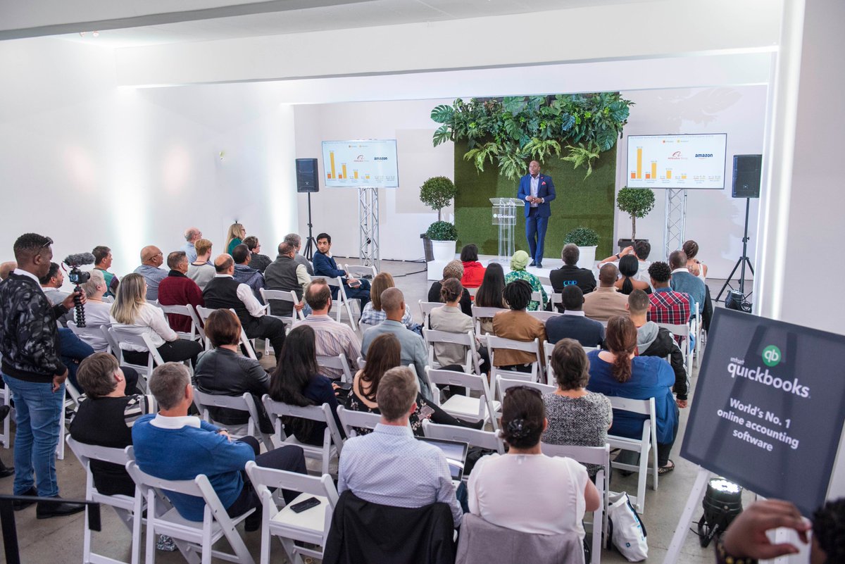 quickbookssa's tweet photo. That’s a wrap! Thank you to our esteemed guests and @VusiThembekwayo , our inspirational guest speaker for a successful series of QuickBooks events. #QBinSA #FuellingGrowth https://t.co/hd5XzAS5xR