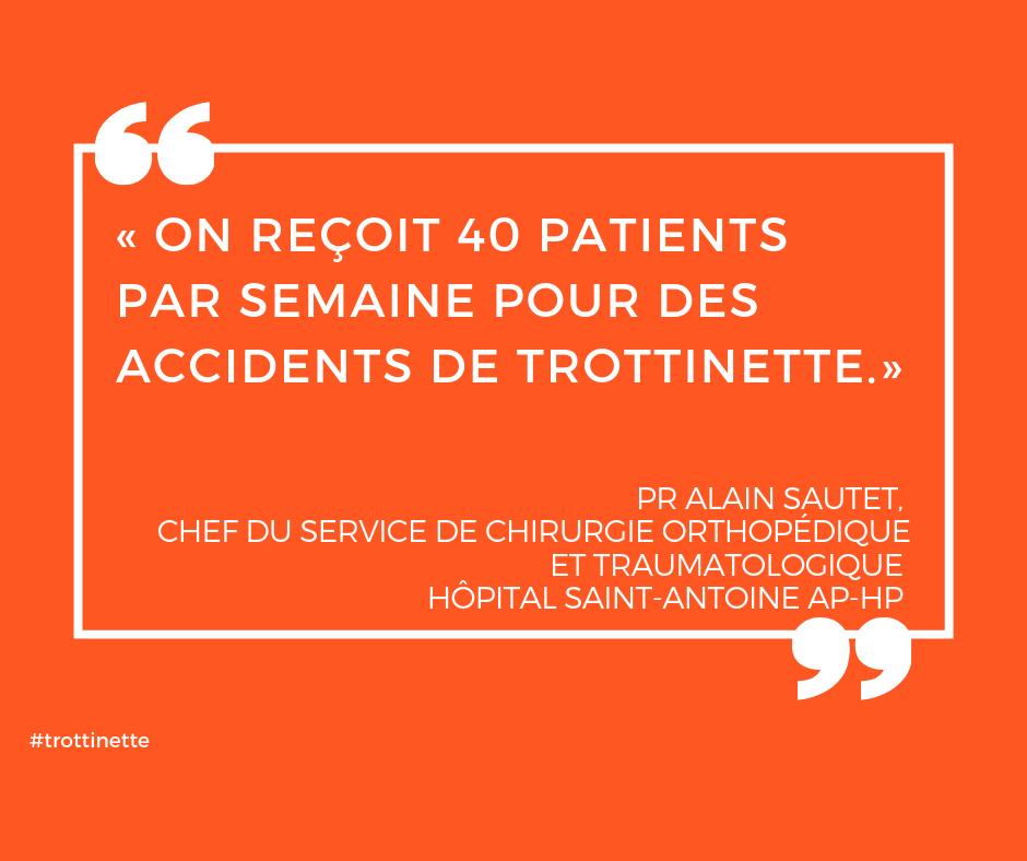 Hôpital Tenon AP-HP (@hopitaltenon) on Twitter photo 🛴"On reçoit 40 patients par semaine pour des accidents de #trottinette".
prévient Alain Sautet, chef de service de chirurgie orthopédique et traumatologique de l'hôpital Saint-Antoine <a href="/APHP/">Assistance Publique – Hôpitaux de Paris (AP-HP)</a>, dans un article dédié de @lobs : bit.ly/2WGsoN2 🛴"On reçoit 40 patients par semaine pour des accidents de #trottinette".
prévient Alain Sautet, chef de service de chirurgie orthopédique et traumatologique de l'hôpital Saint-Antoine <a href="/APHP/">Assistance Publique – Hôpitaux de Paris (AP-HP)</a>, dans un article dédié de @lobs : bit.ly/2WGsoN2
