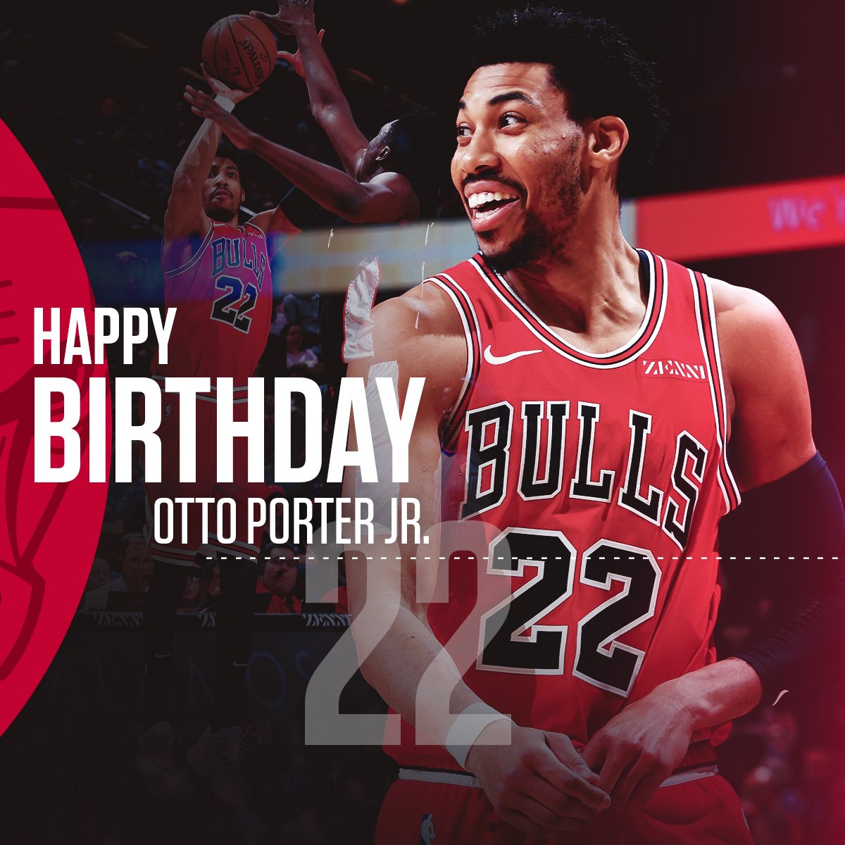 HAPPY BIRTHDAY, Otto Porter Jr.   help us wish a Happy Birthday! 