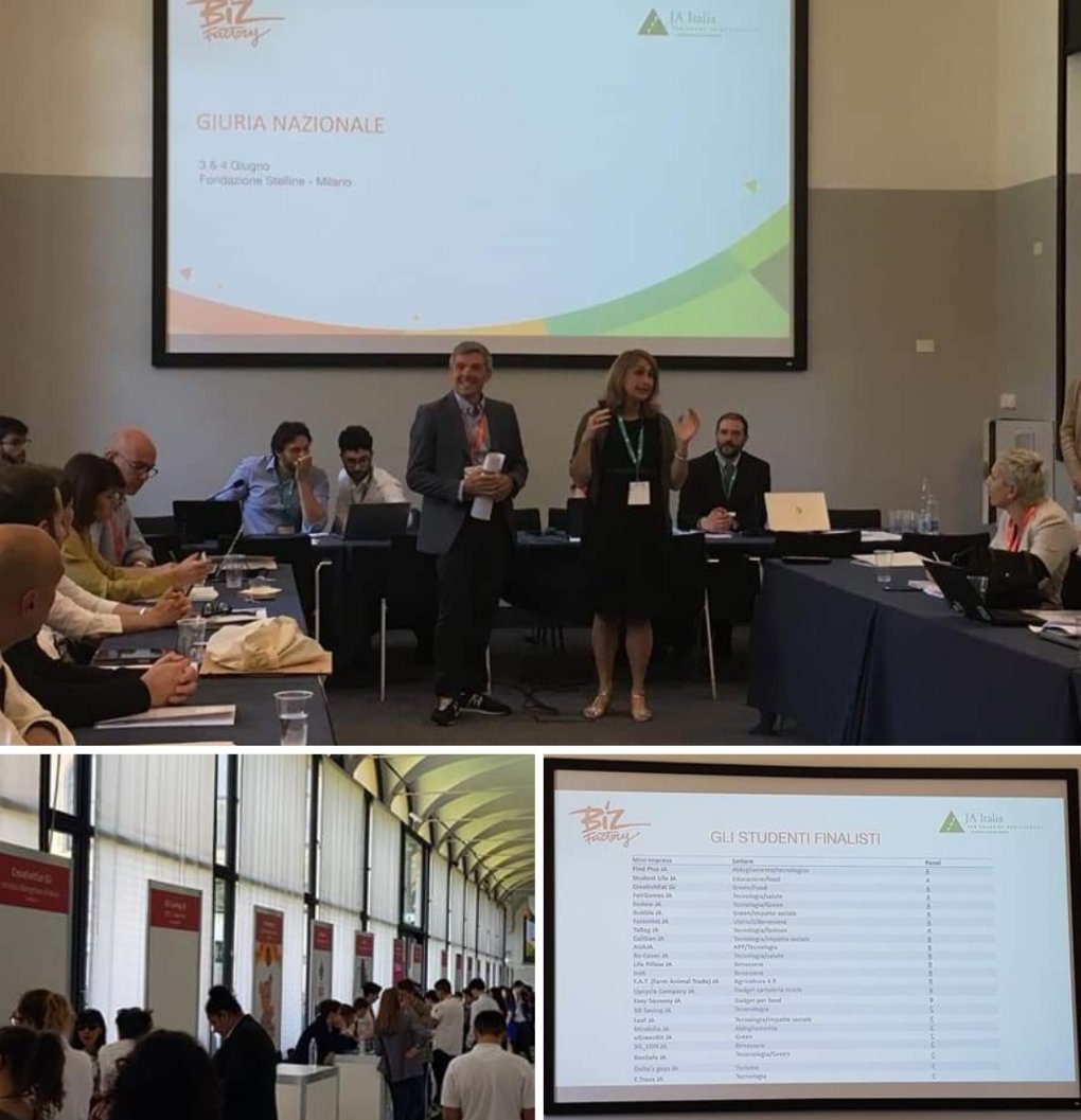 StefanoMainetti's tweet photo. Iniziano per me due giorni bellissimi, da passare con 150 studenti delle scuole superiori tra i 16 e i 19 anni.
Presiedo la Giuria di #BizFactory, l'iniziativa di #JA, la più vasta organizzazione non profit al mondo dedicata all’educazione economico-imprenditoriale nella scuola. https://t.co/HGsjrJd0FI