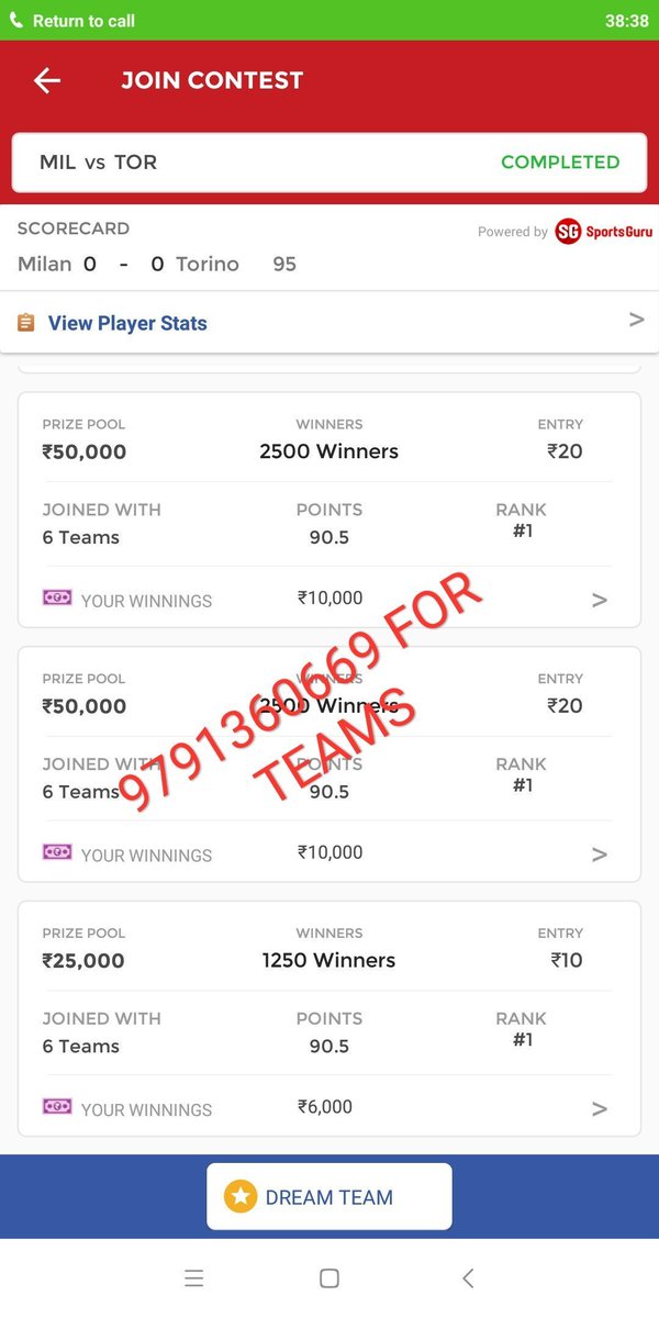 d11_allrounder's tweet photo. #Dream11
#betting #football #NBA
#IIPKL #CricketWorldCup #Kabaddi 
#Dream11Team #Cricket #Hockey
 This is how our users smch match by MATCHES

Who wanna win like this?
Join us on telegram
https://t.co/JSE9uhjbrO

For personal team's with suggestions Message at  whatsap 9791360669 https://t.co/2BmLlWl9r1