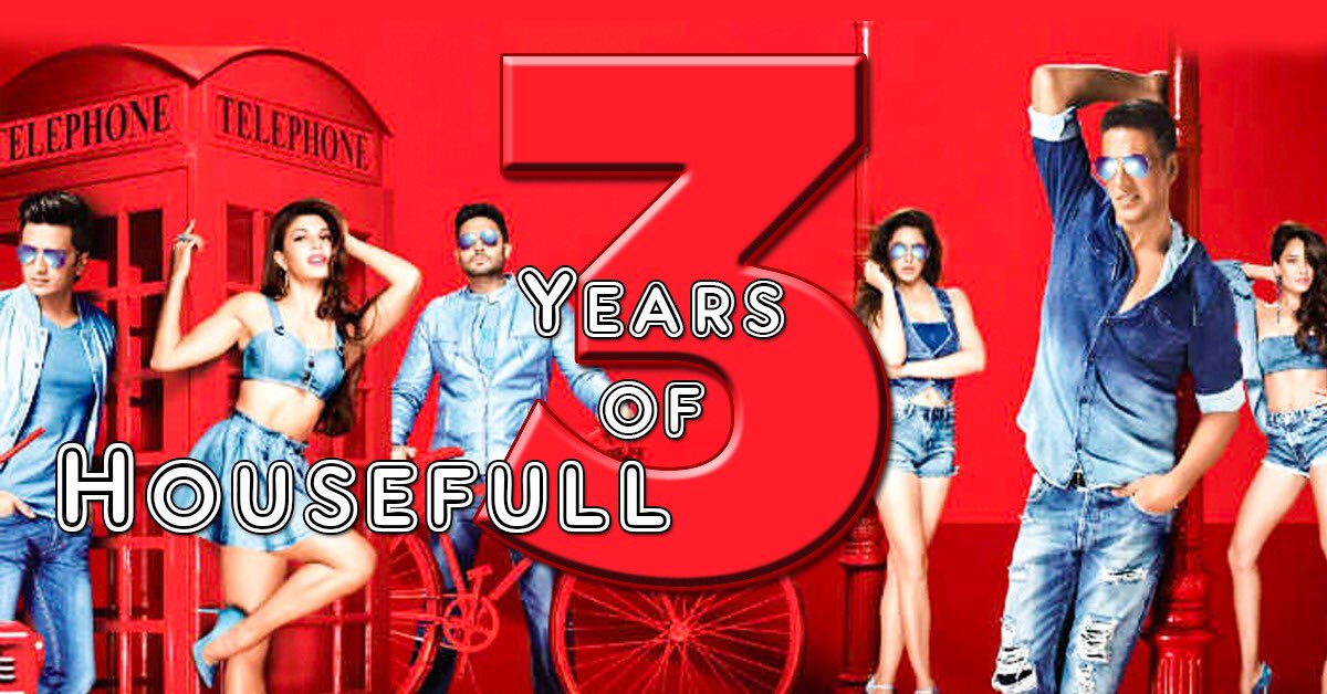 3 years of #Housefull3!