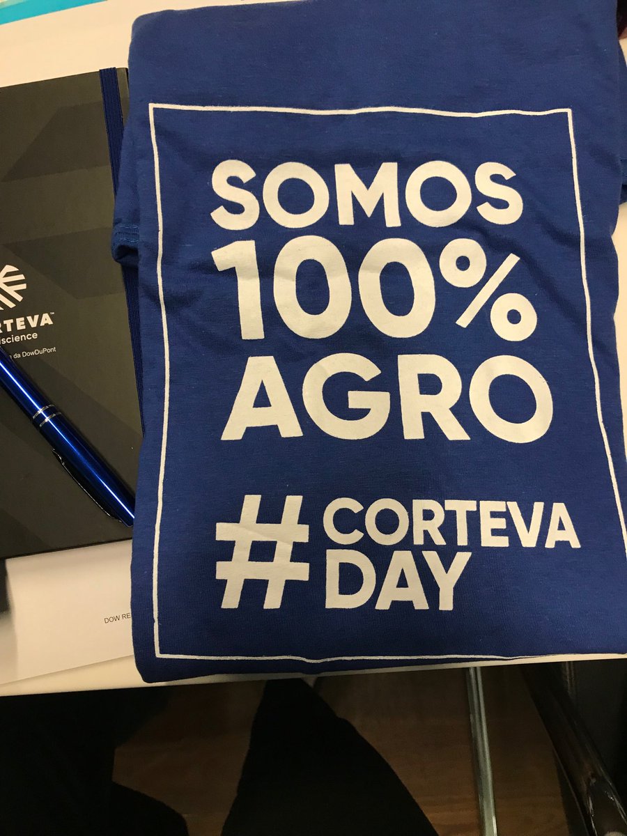 Celebrating ⁦<a href="/corteva/">Corteva Agriscience</a>⁩ Day One with the team in Brazil- we are 100% ag! #KeepGrowing