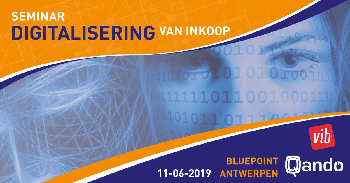 QandoNL's tweet image. Op dinsdag 11 juni verzorgen we samen met VIB (Vereniging voor Inkoop en Bedrijfslogistiek) een seminar &apos;Digitalisering van inkoop&apos;. Meer informatie en het programma: hubs.ly/H0j70bX0 #inkoop #digitalisering #inkoopsoftware