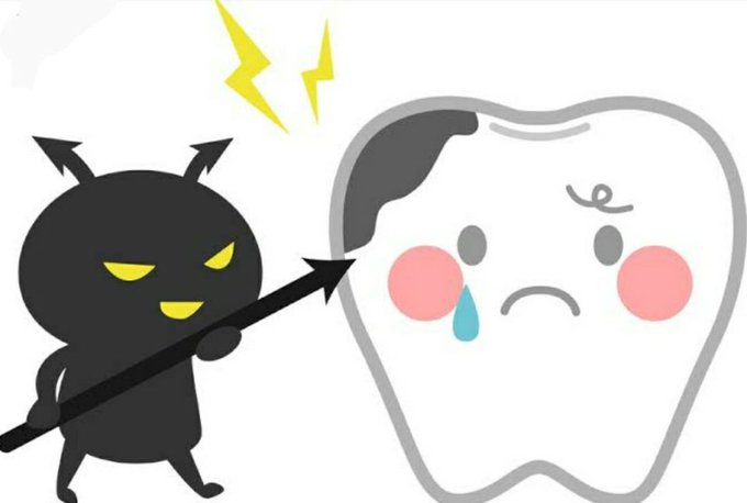 虫歯のtwitterイラスト検索結果