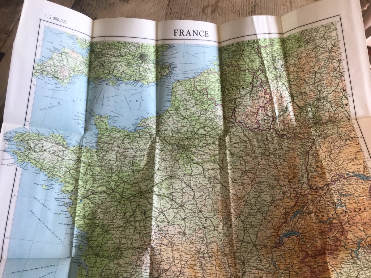 The countries each have a number of dedicated volumes, which are copiously, rigorously illustrated with photographs, charts, diagrams, and maps, of the country as a whole, specific areas and key concerns, such as railway stations or navigable rivers.  #DDay75