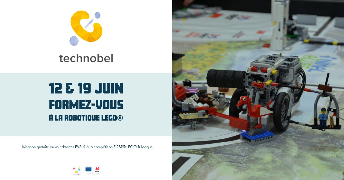 LEGOStudioCiney's tweet image. Désireux de découvrir la robotique LEGO® Education Mindstorms EV3 et les bases de la compétition robotique mondiale FIRST® LEGO® League ?
Nous vous accueillons gratuitement durant deux journées !
Infos & inscriptions: anthony.jacques@technobel.be #wallcode #tice #makerhubedu