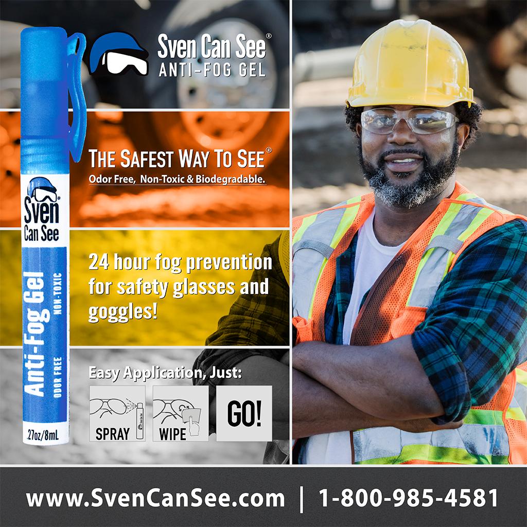 When your safety equipment becomes a safety hazard, what do you do? You get Sven Can See® Anti-Fog Gel Spray. A single drop is all you'll need to keep the goggles on your face and OSHA off your back.
#svencansee #vision #safety #equipment #WorkSmarterNotHarder #fog