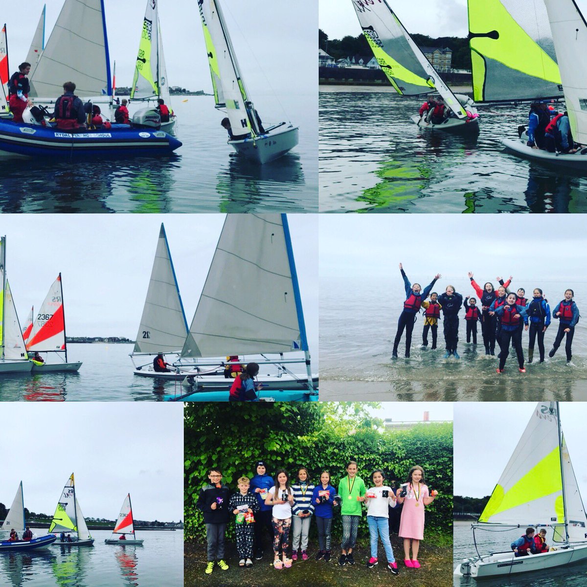 RydalPenSailing's tweet image. Fabulous Fun was had by all at the @RydalPenSailing @RydalPenrhos Prep School Regatta  #lightwindslearning #fabulousfun #sailingfun #wavejumping