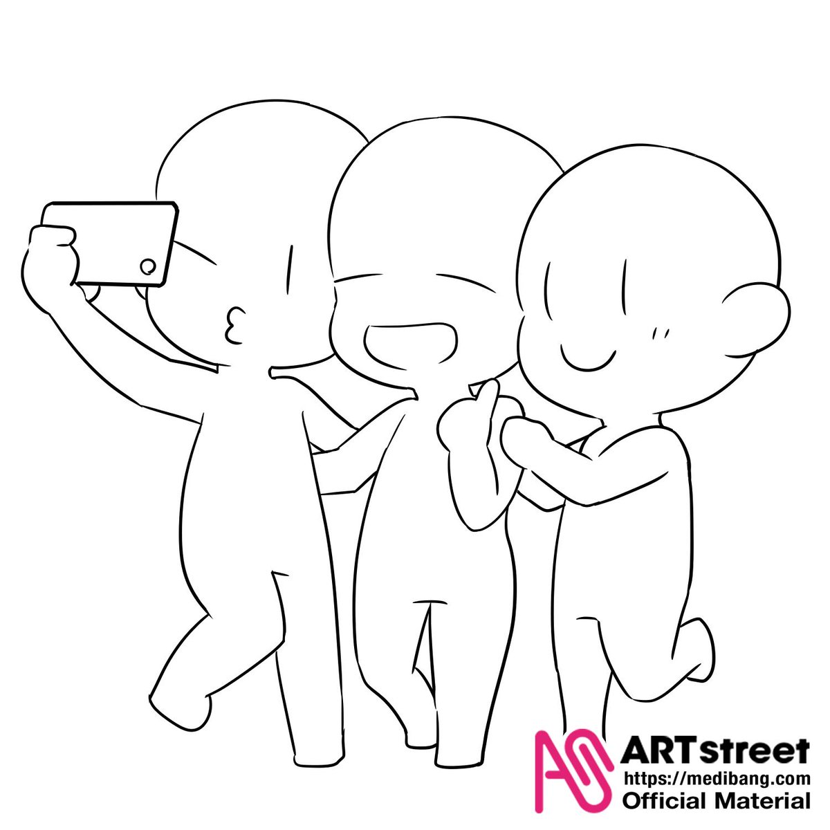 Art Street Official メディバン Art Street 新公式企画 何を描いたらいいかわからない 構図を考えるのが難しい ワンパターンになってしまう などなど 絵描きさんあるあるなお悩みを解決すべく トレースok素材をご用意しました いっぱい使っ