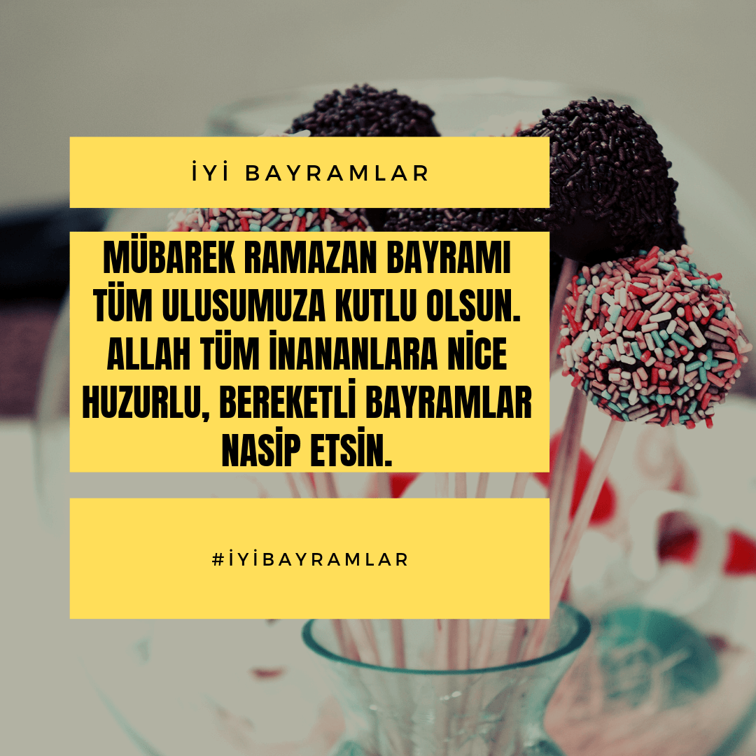Mübarek Ramazan Bayramı tüm ulusumuza kutlu olsun. Allah tüm inananlara nice huzurlu, bereketli bayramlar nasip etsin.

ilksms.com

#iyibayramlar #sms #eğitim #okul #öğretmen #öğrenci #ders #sınav #notlar #bilişimöğretmenleri #bilgisayaröğretmeni #Egitimteknolojisi