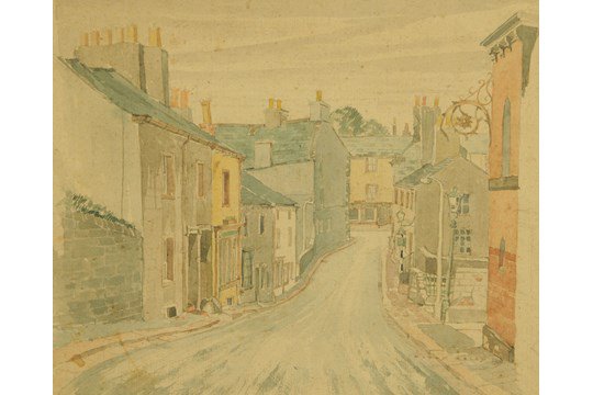 Charming picture of #Cockermouth #Cumbria by Percy Kelly coming up for auction ... #percykelly the-saleroom.com/en-gb/auction-…