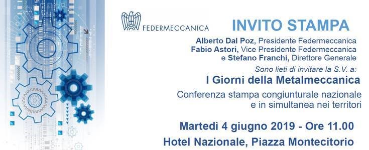 Federmeccanica's tweet photo. #IGiornidellaMetalmeccanica
 
📌Domani nuovo appuntamento con la stampa. Dalle h.11, conferenza stampa a #Roma e in simultanea in tutto il Paese. Un evento “corale", per trasmettere il valore e i valori diffusi dalle nostre Imprese. 

Live streaming su ➡️https://t.co/RQIYr9aeBv https://t.co/udoOKqspp4