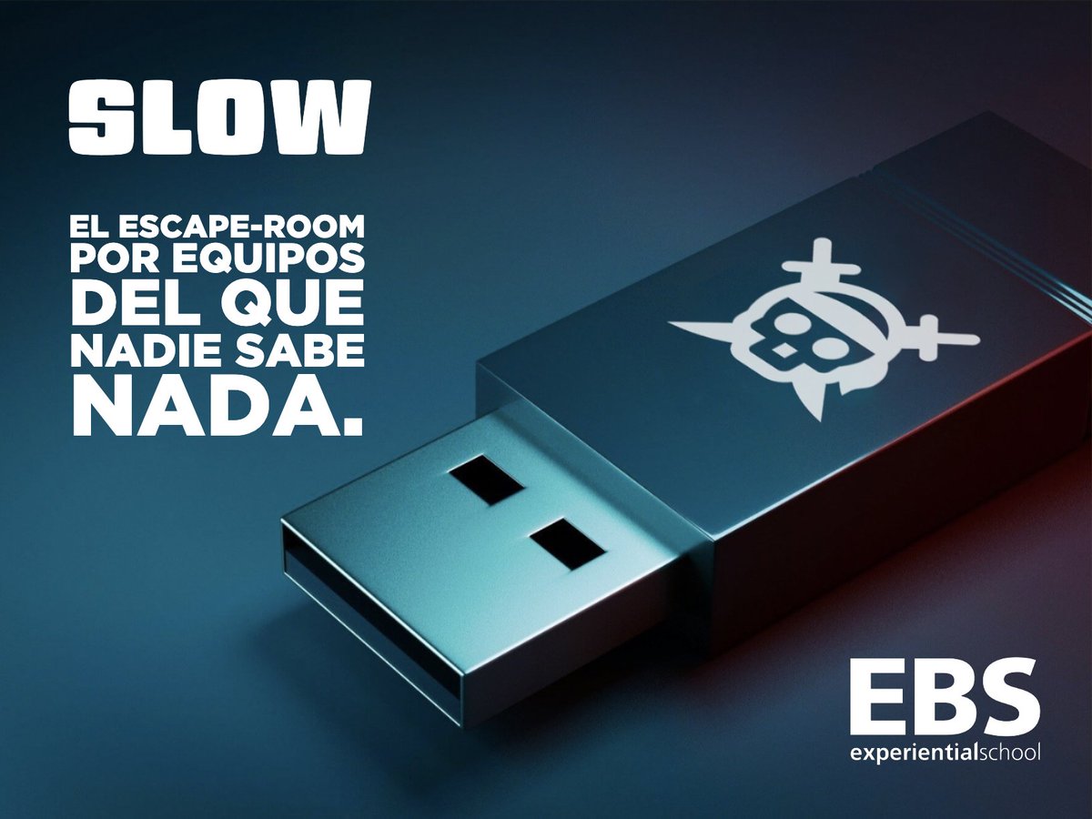 ongallo's tweet photo. Amigos: Os presento SLOW, un nuevo juego de Escape, esta vez para DOS equipos simultáneamente que mide, en esta ocasión, dos habilidades clave: Determinación y Creatividad. #escape #ebsperiences #slowthegame @epsilonebs https://t.co/hjNDjG4iZ9