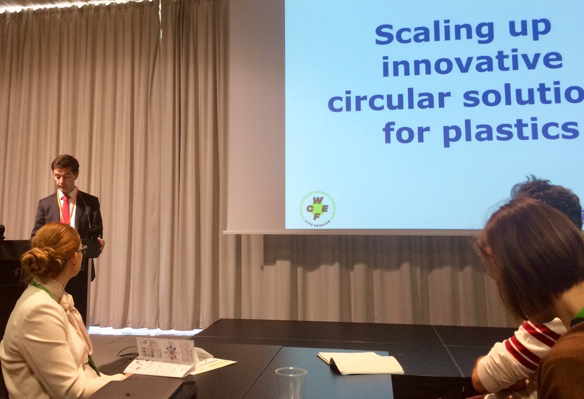 Circular solutions for plastics at #wcef2019 #CircularEconomy R2PI_project <a href="/scp_centre/">CSCP</a> @CSREuropeOrg <a href="/thecarbontrust/">The Carbon Trust</a> <a href="/WholeEarthFut/">WholeEarthFutures</a>