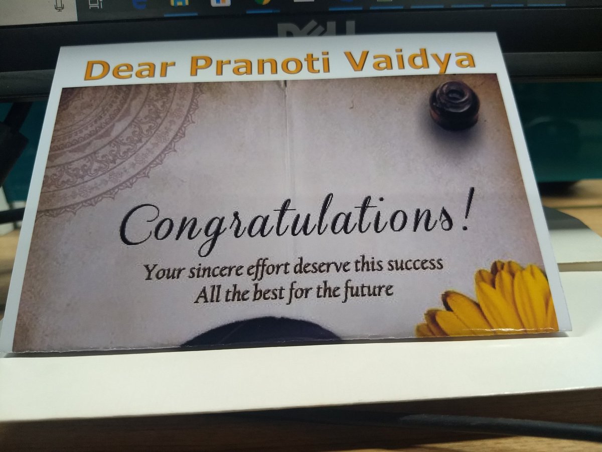 VaidyaReva's tweet photo. #GestureOfMotivation #GrabbedAGoody for #LWC Compitition @eternussolution 
Thanks to @saket__c @bhaigadepuru 
#evolveWithEternus #OhanaAtEternus #TrailblazeWithEternus
@salesforce @trailhead https://t.co/Ui9EcJsjHM