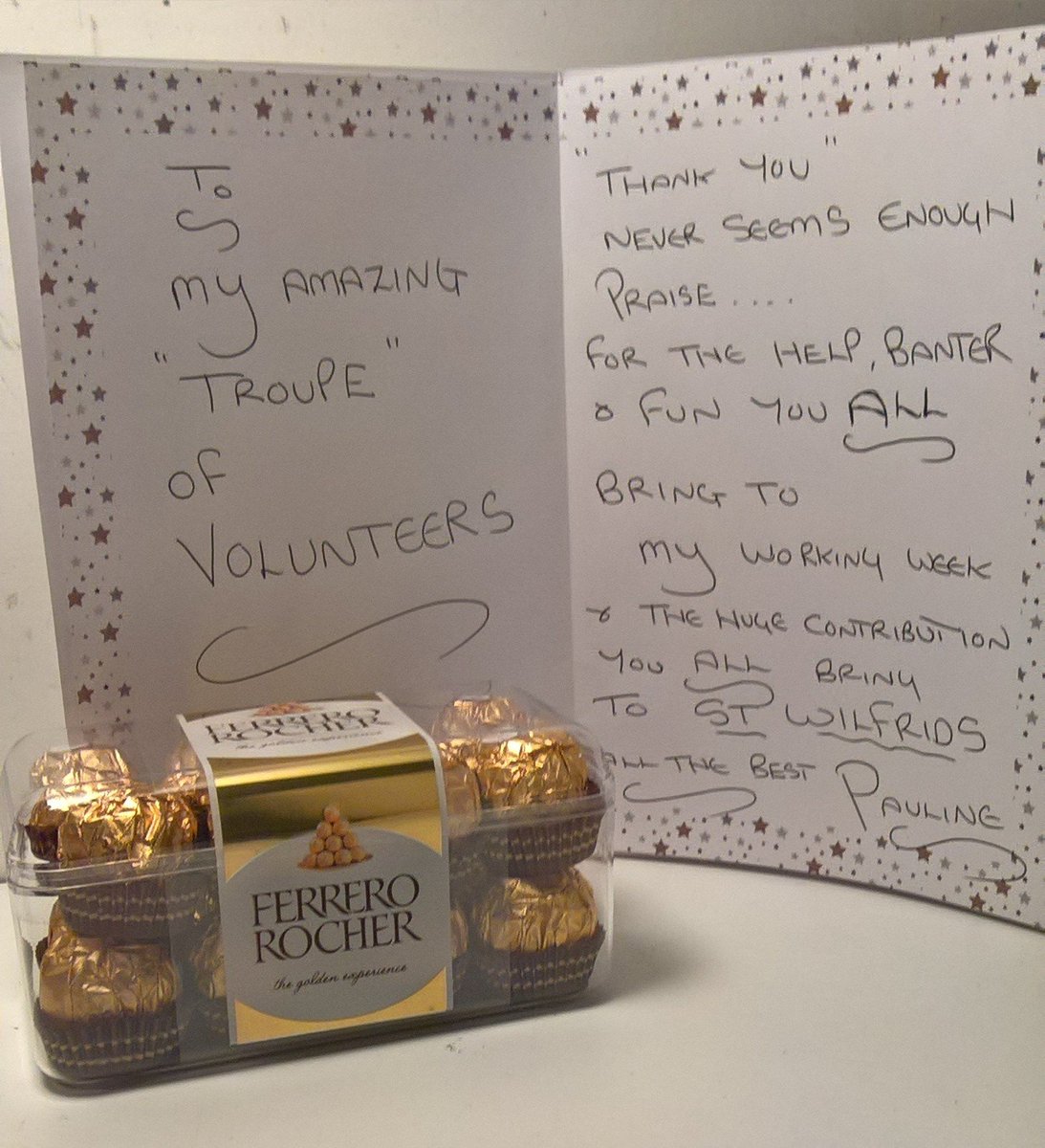 PollyBirch6's tweet photo. @UckfieldShopSTW HOORAH...&amp; HATS OFF TO OUR VOLUNTEERS THIS WEEK &amp; EVERY WEEK. They make my working week "JOYFUL" https://t.co/TfDWFnTwOG