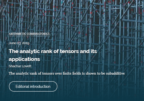 Discrete Analysis tweet media