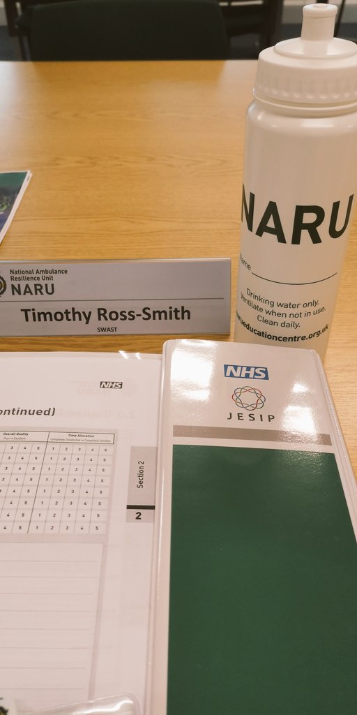 TimRossSmith84's tweet photo. Day one of @NARU_Education #TacticalCommand course. Nice to meet colleagues from across the country, all sharing experiences &amp; knowledge. Expert tuition as ever from faculty &amp; guest speakers. #CPD #paramedicofficer https://t.co/W3Xb2IYz4A
