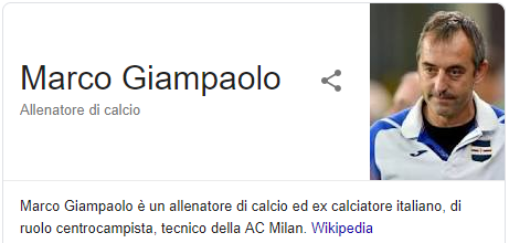 AmazingMilan's tweet photo. Intanto su Wikipedia
#Giampaolo https://t.co/zew7YtTXF0
