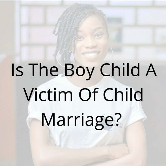 sunshinechikez2's tweet photo. Good Morning Fam,

Quick Question. 

Is the Boy Child also a victim of child marriage? 

Please drop your contributions  in the comment section. 

#HumanityBeforeGender
#BoyChildMovement
#IamSunshineChikezie https://t.co/7RkYnUp8Dc