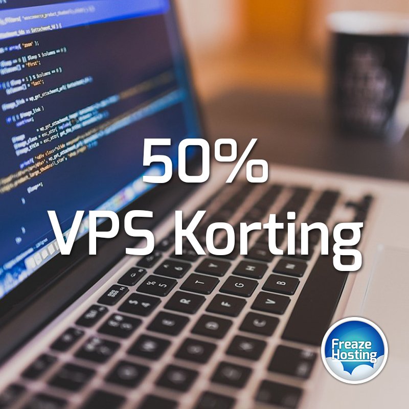 Ontvang 50% korting op de eerste periode van jouw VPS met de code VPS50 👨‍💻 Je eigen VPS vanaf 2,50 per maand! 💸
freaze.nl/virtual-privat…

#SSD #storage #VPS #IPv4 #deal #korting #server #dedicatedserver #hosting

Actie geldig t/m 17-06-2019