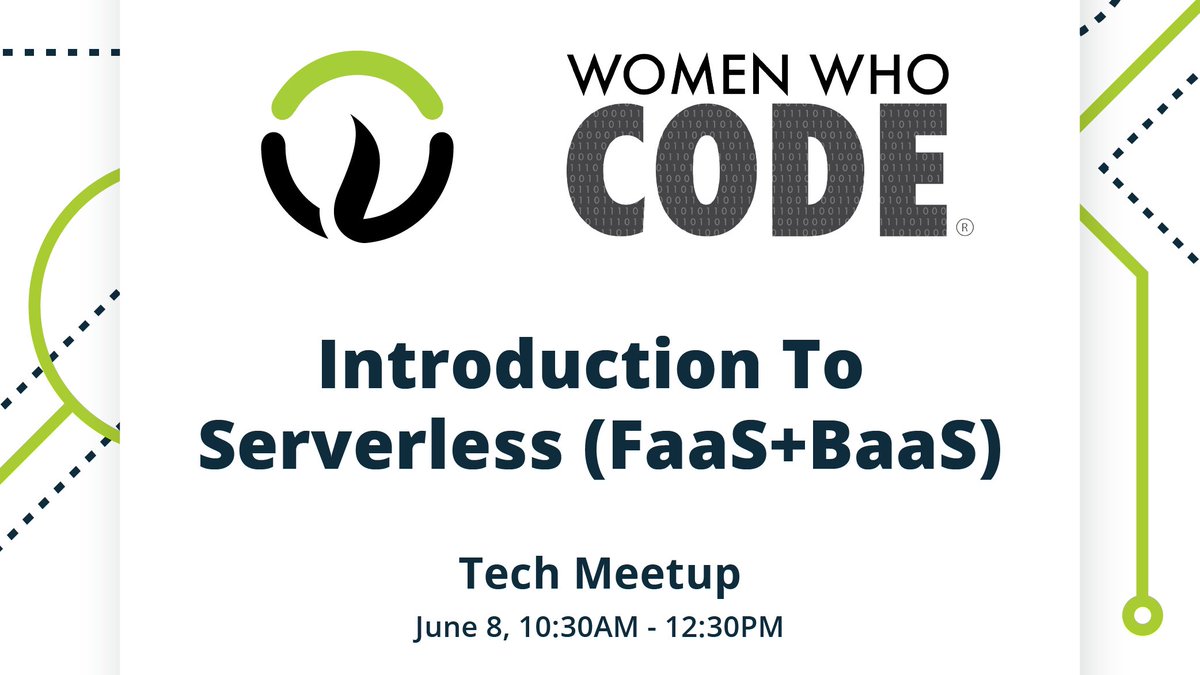 Know all about #Serverless and #AWS Lambda in <a href="/WomenWhoCode/">Women Who Code</a>’s upcoming Tech Meetup, led by Ameya Kulkarni <a href="/kaddiya/">wannabe bulker on keto</a> at <a href="/Webonise/">Webonise</a> on June 8th!

Register here: bit.ly/Tech_Meetup