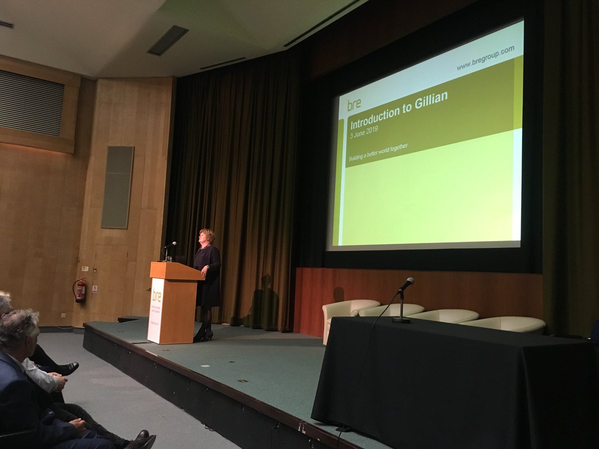 tinatillard's tweet photo. Full house in the ⁦@BRE_Group⁩ lecture theatre for the welcoming of our new CEO. https://t.co/Hp5ucrHSiM