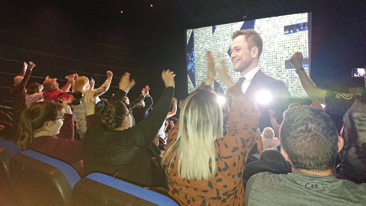 rockyhoerror's tweet image. stan twitter crowning taron egerton as white boy of the month