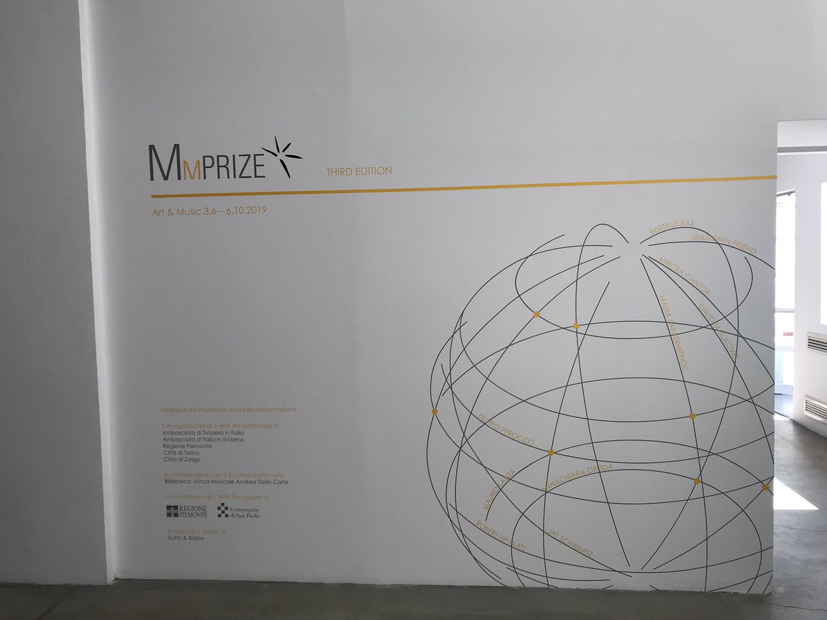 FondazioneMerz's tweet photo. #MarioMerzPrize stasera #inaugurazione #mostra ore 18 +  #concerto ore 20.30  #finalisti #arte #musica https://t.co/z79klbh80x