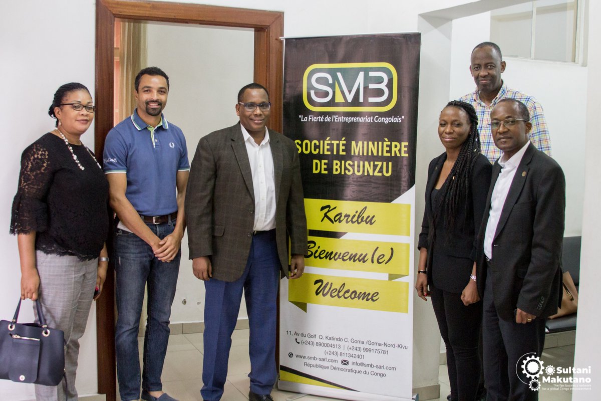 Bisunzu_Mining's tweet photo. Merci au réseau d'affaires @SultaniMakutano et à monsieur @JKanyoni pour leur visite et l'intérêt qu'ils portent à l'entreprenariat dans l'Est de la #RDC. #Makutano #SMB https://t.co/8nCZPIstL3