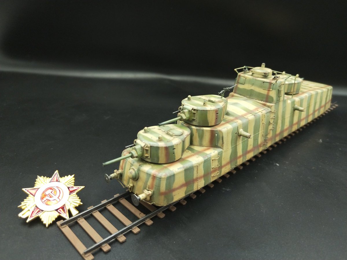 Twitter पर 中尉同志 1 72苏联mbv 2装甲列车