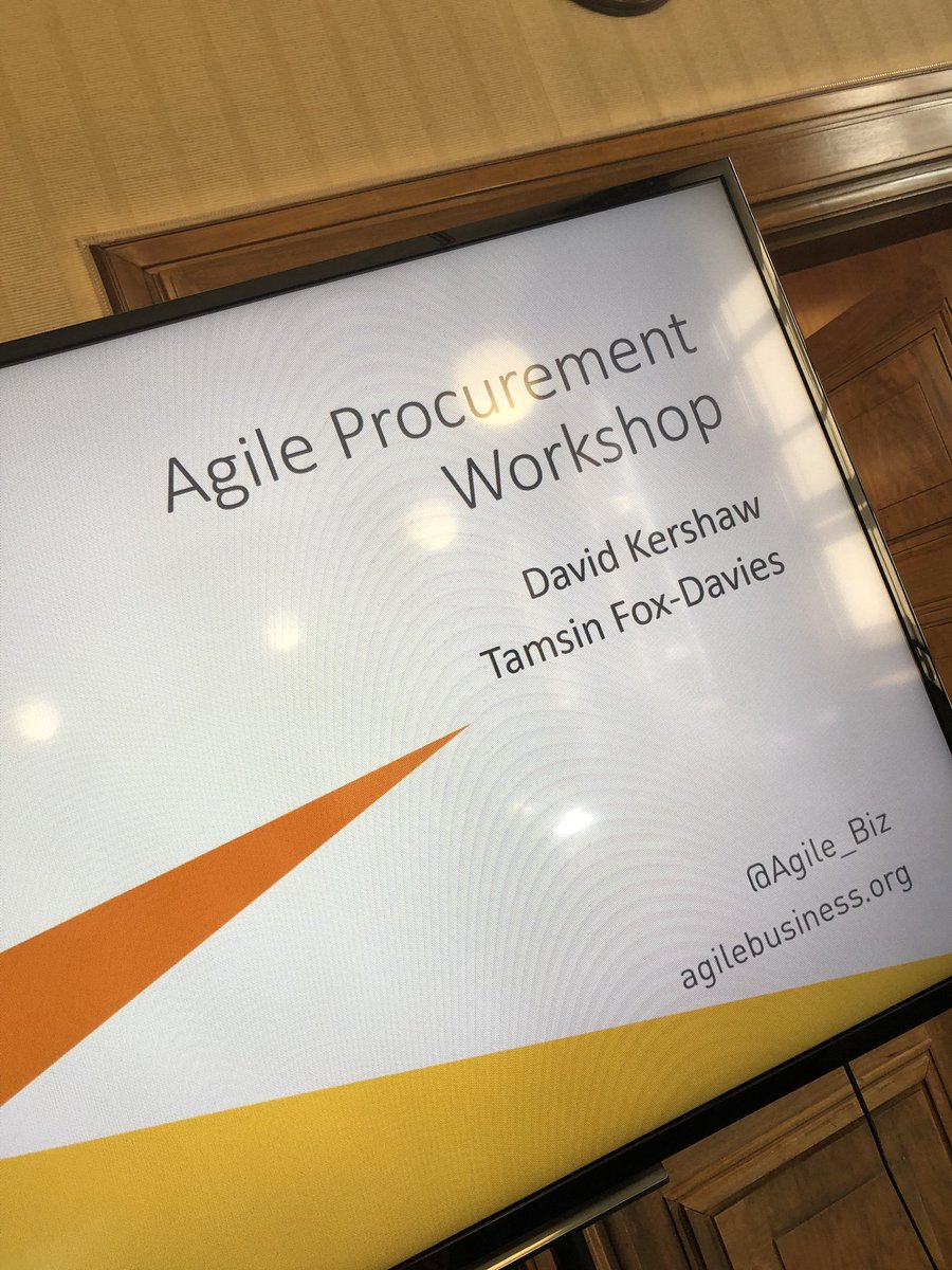 Helping run an #agileprocurement workshop today for @Agile_Biz with @Kershaw_MCIPS at @LondonAlumni. First #openspace session for many participants. #businessagility #agile #procurement