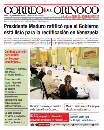 primerapagina's tweet photo. #3Jun2019
#PrensaNacional
#PrimeraPagina https://t.co/awbtUtdTkS