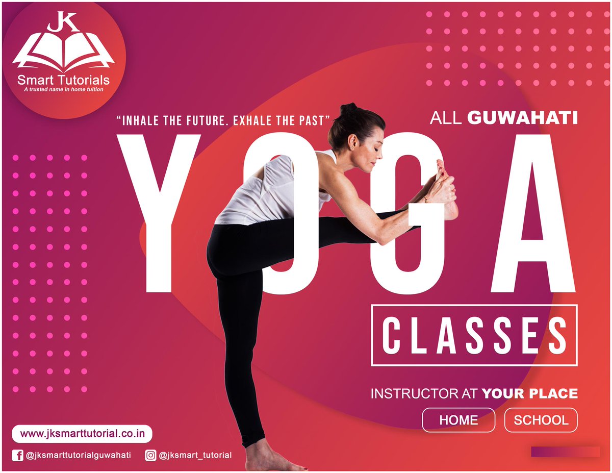 jk_tutorial's tweet photo. Looking for Reasons to try YOGA? 

Listing down few benefits of YOGA:
👉Improves your flexibility
👉Builds muscle strength
👉Perfects your posture
👉Protects your spine
👉Betters your bone health

For More Details, Contact JK Smart Tutorial Now! 
Call @08399915256 Now! https://t.co/HtyOcGM3Z5