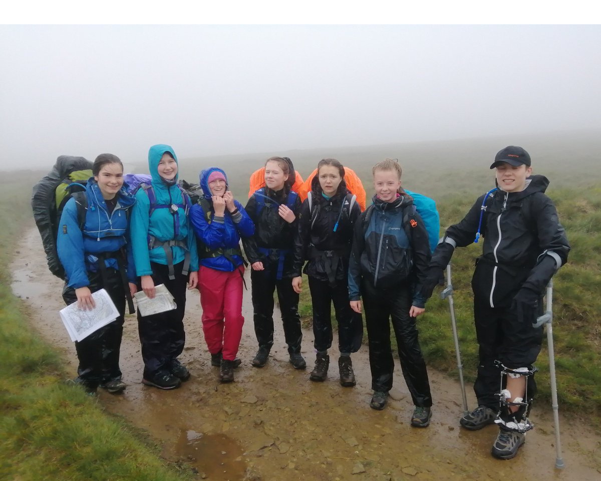 silcoatesschool's tweet image. Well done to the Year 10 pupils who completed the expedition section of their Silver Duke of Edinburgh award over half term.  Despite the challenging weather conditions, all students rose to the challenge!  Well done to all! @DofE