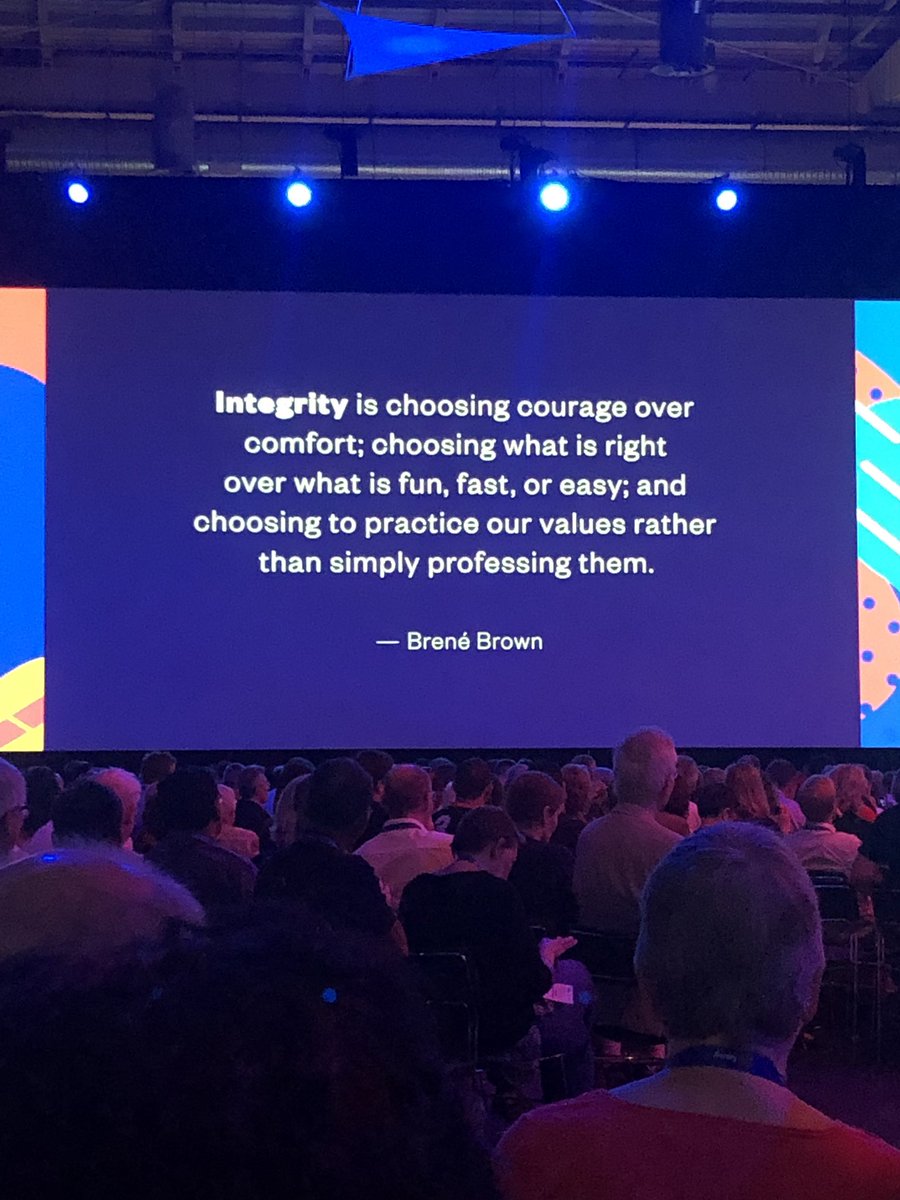 Another great speech on Integrity by Daniel Flynn, Founder of <a href="/thankyou_AUS/">Thankyou</a>, during Day 2 at the RI Convention #rotary19