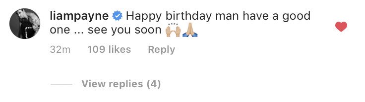 TheZiamNews's tweet photo. #IGActivity | @LiamPayne liked and commented on @markwahlberg’s latest IG post and wished him a happy birthday❤️ https://t.co/ZpUp6dAnqY