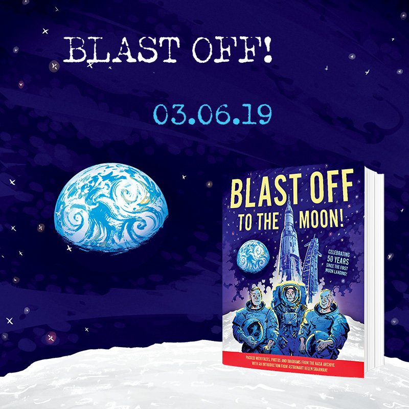 foxandinkbooks's tweet photo. TODAY'S THE DAY! IT'S BLAST OFF!! ππ
#BlastOfftotheMoon #uclanpublishing #BIS
#space #childrensbooks #moonlanding #fun facts #countdowntobooklaunch https://t.co/W2OcEEFtNF