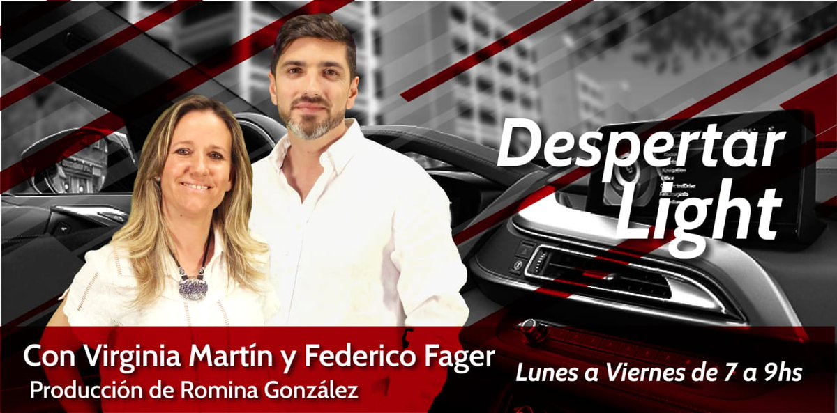 RadioLightFM973's tweet image. @Despertarnoti  Buen arranque de semana gente!!! 😄⏰ 97.3 y desayuná con nosotros🎶Ponete al dia de lo que pasó en las últimas horas. #WhatsApp 📲 264- 4607022
#Venos 💻 lightfm.com.ar/camara
Twitter: Radio Light F.M. 97,3 Mhz @EsloquehaySJ 
Instagram: @radiolightfm