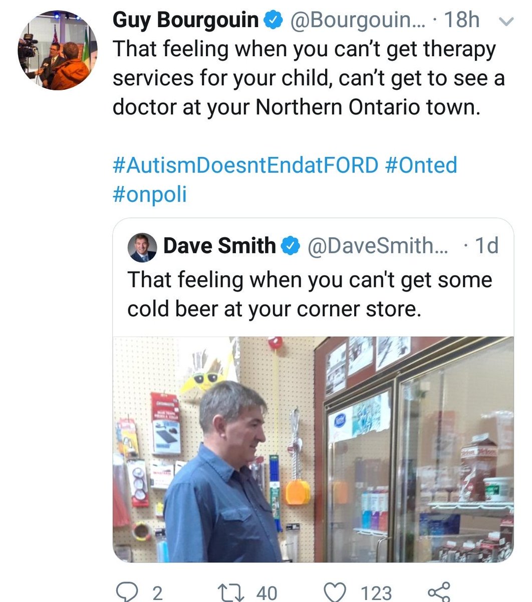 *But wait. It gets even worse.*(the enormity of this comms fail, WHOA)Far from distracting us from policy disasters that disturb everyone but the super rich and delusional fanatics......Fake Beer Crisis Blitz handed a HUGE stage for advocates of people the Ford govt harms.