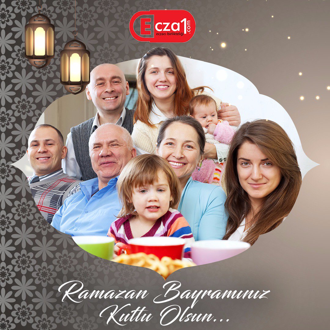Ecza1com's tweet photo. Aile Tadında Bir Bayram Geçirmeniz Dileğiyle ; Ramazan Bayramınız Kutlu Olsun 😊#ramazanbayramı https://t.co/sTKODp1Y6r