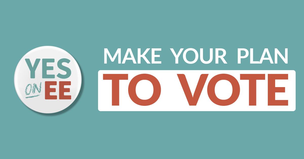 CA ranks 44th among the 50 states in per-pupil funding. But tomorrow, we can vote YES on Measure EE and show our kids we value them more than that.

Make your plan to vote now. Find your polling place here (lavote.net/Locator/). And vote YES for our kids and their future!