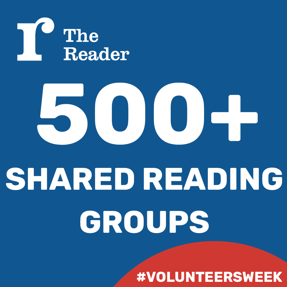 thereaderorg's tweet photo. “Such an extraordinary amount of solid, good work is done on a voluntary basis. Here, ordinary people have just risen up and been able to associate and educate, care for the poor and sick, stop people committing suicide, teach people to read, launch lifeboats.”
#VolunteersWeek https://t.co/hHVczuEWVP