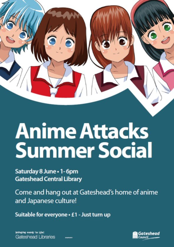 Anime Attacks: Cosplay Photoshoot - Gateshead Libraries